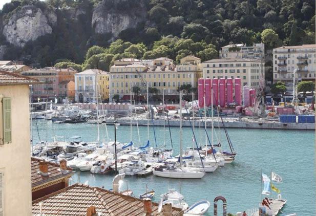 Aigue-Marine - Superbe Appartement Vue Mer 4 Personnes Au Port De Nice Luaran gambar
